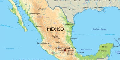 Mapu Mexika a amerika