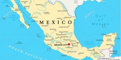 Mexiko mapy mesta