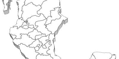 3d mapu Mexika