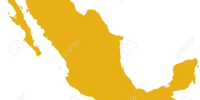 Mapu Mexika siluetu