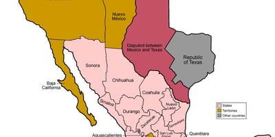 Originálne mexické mapu